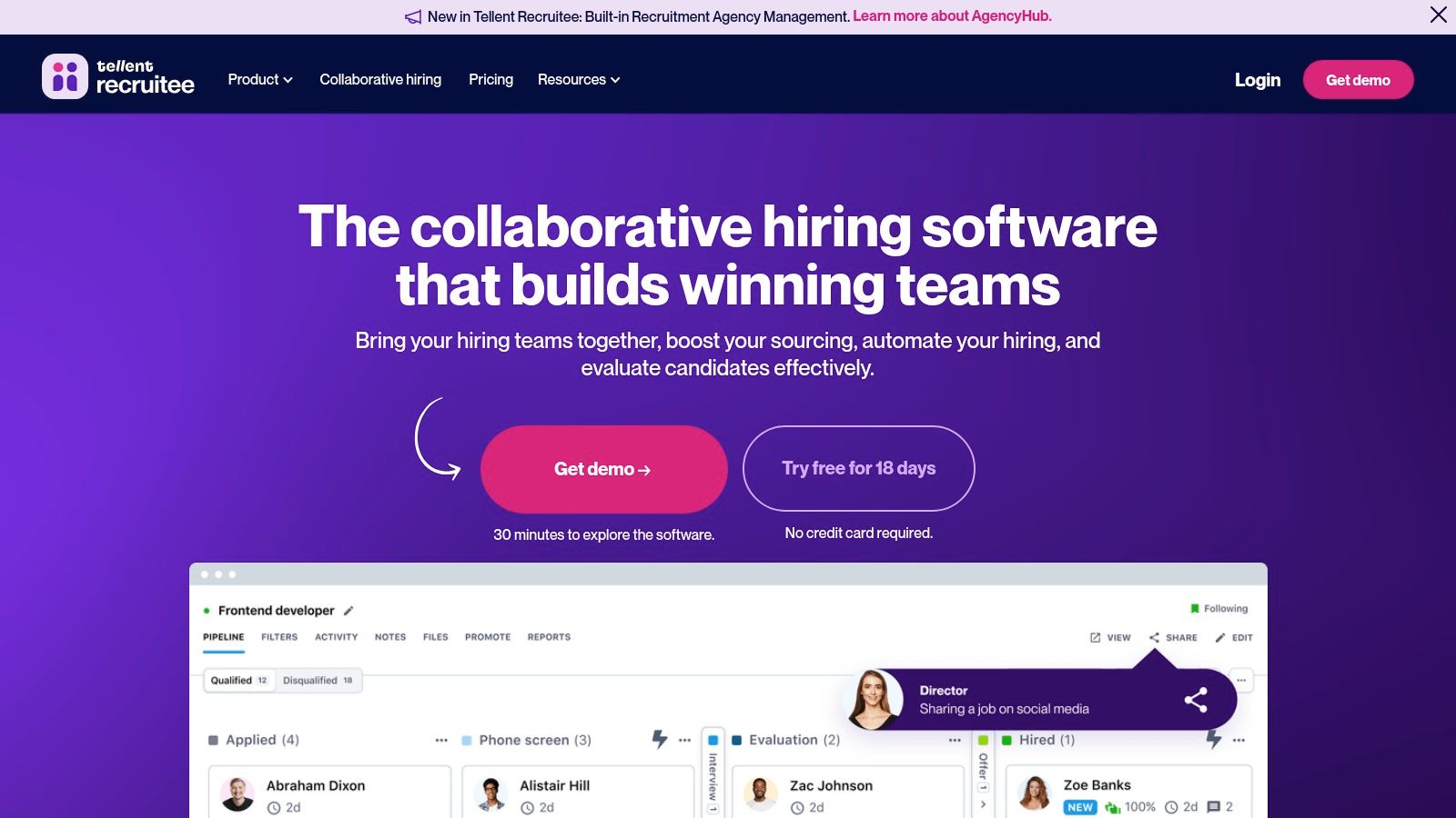 Recruitee (by Tellent)