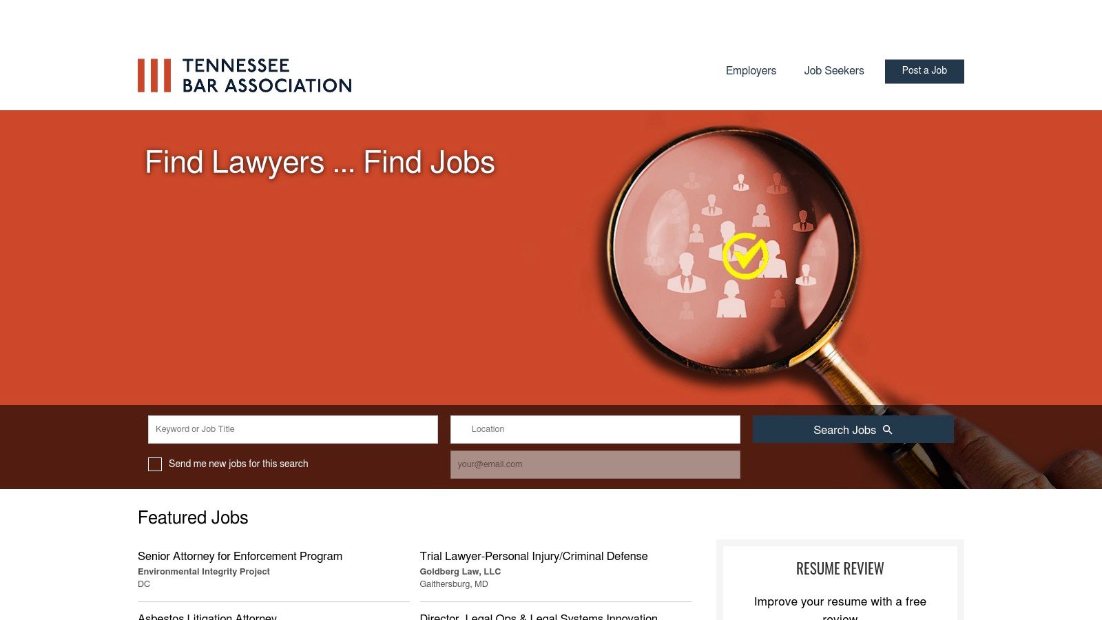 Tennessee Bar Association Career Center
