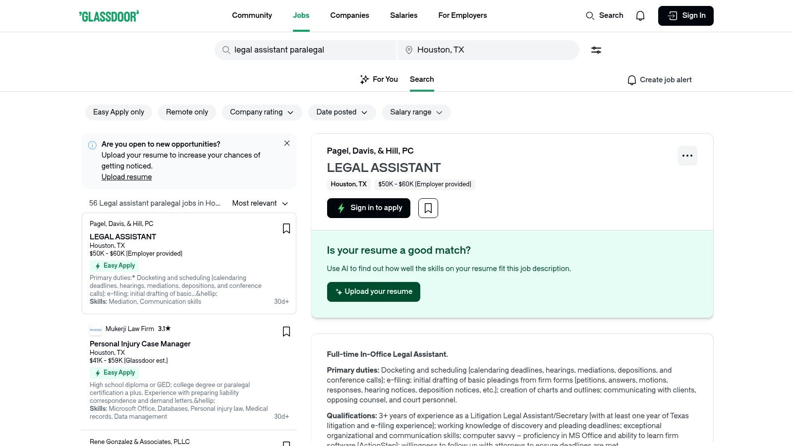 Glassdoor: Your Pre-Application Intelligence Briefing