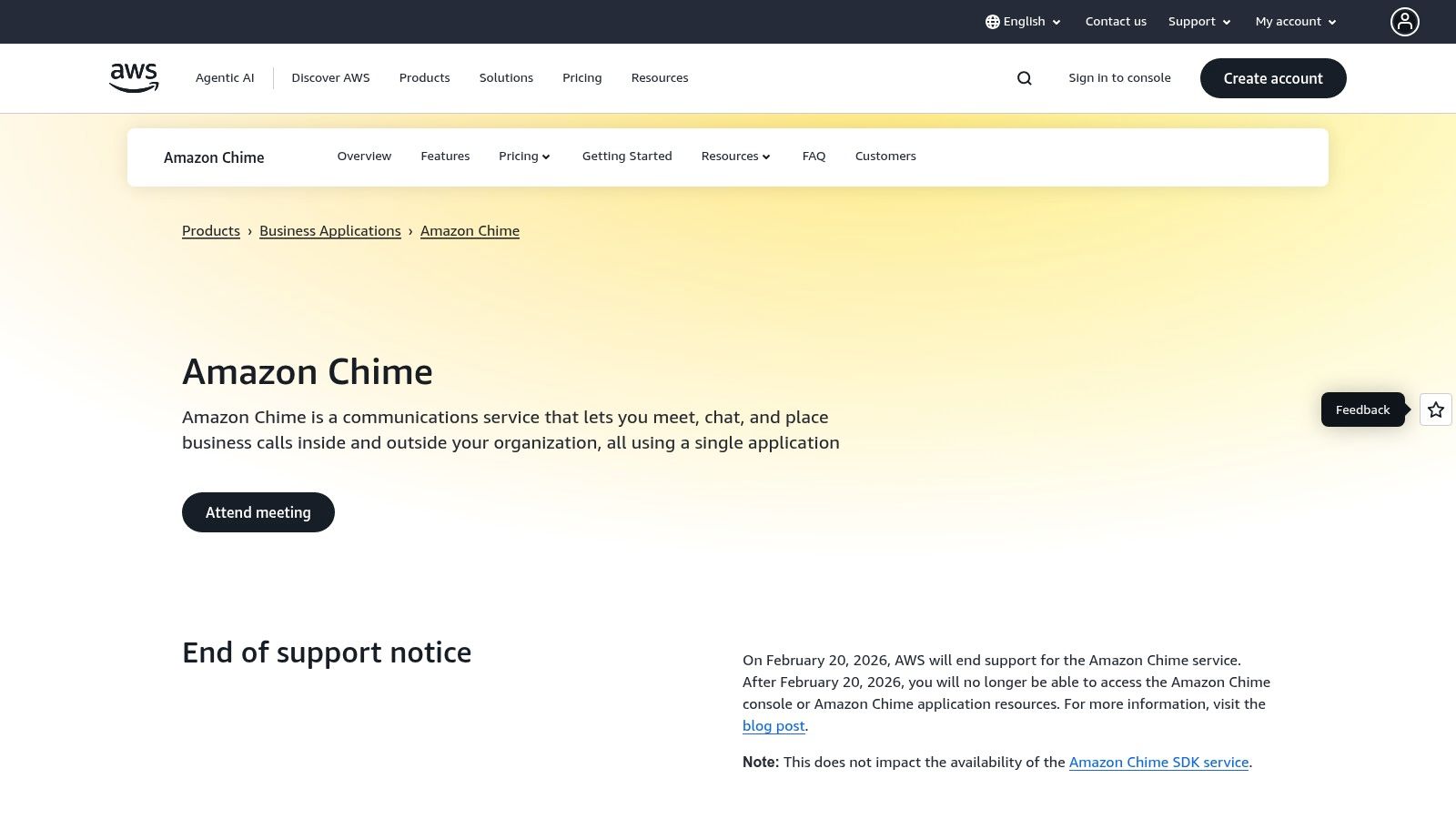 Amazon Chime