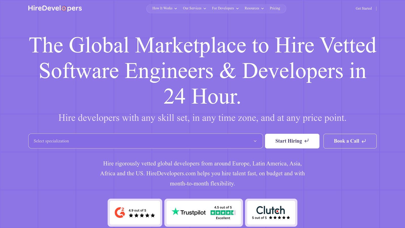 HireDevelopers.com connects companies with vetted global software engineers