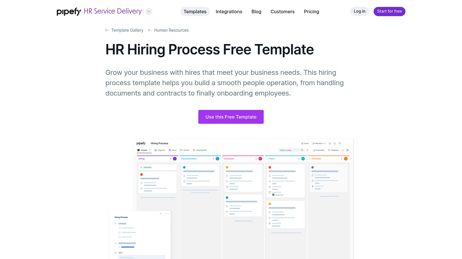 Kissflow (HR Hiring Process Template)
