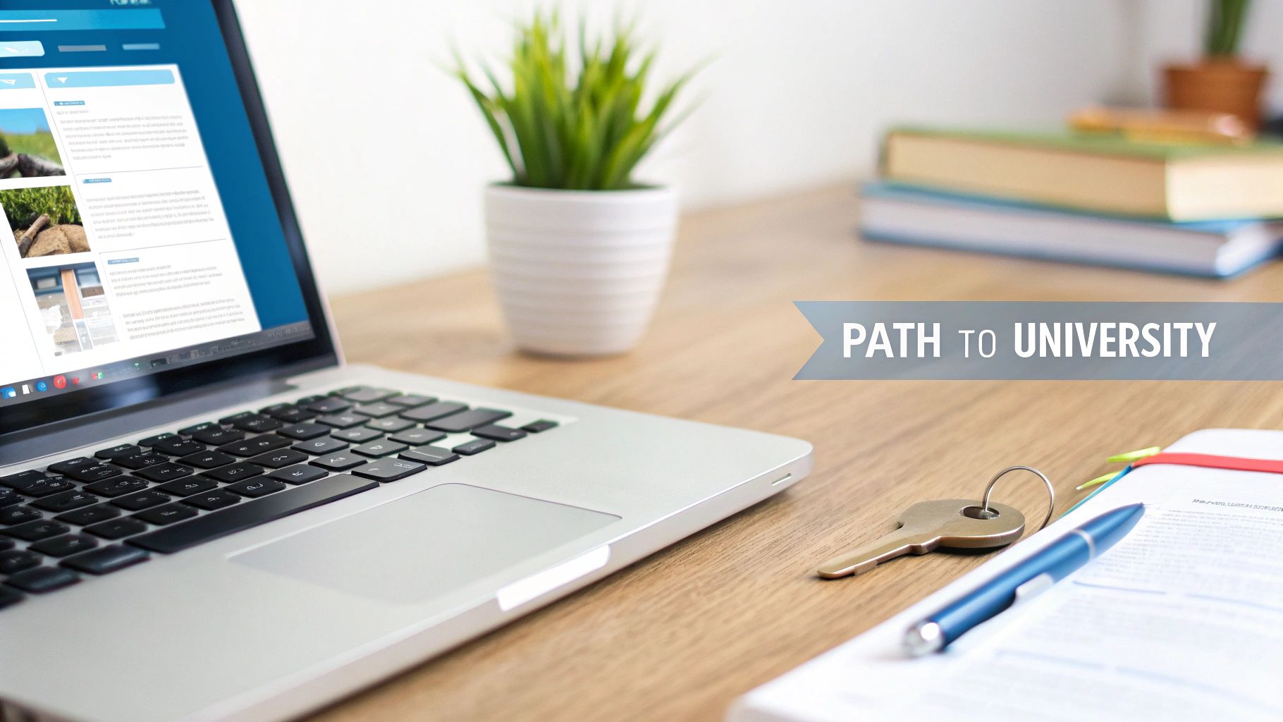 A focused student studying an Access to HE Diploma on their laptop at home.