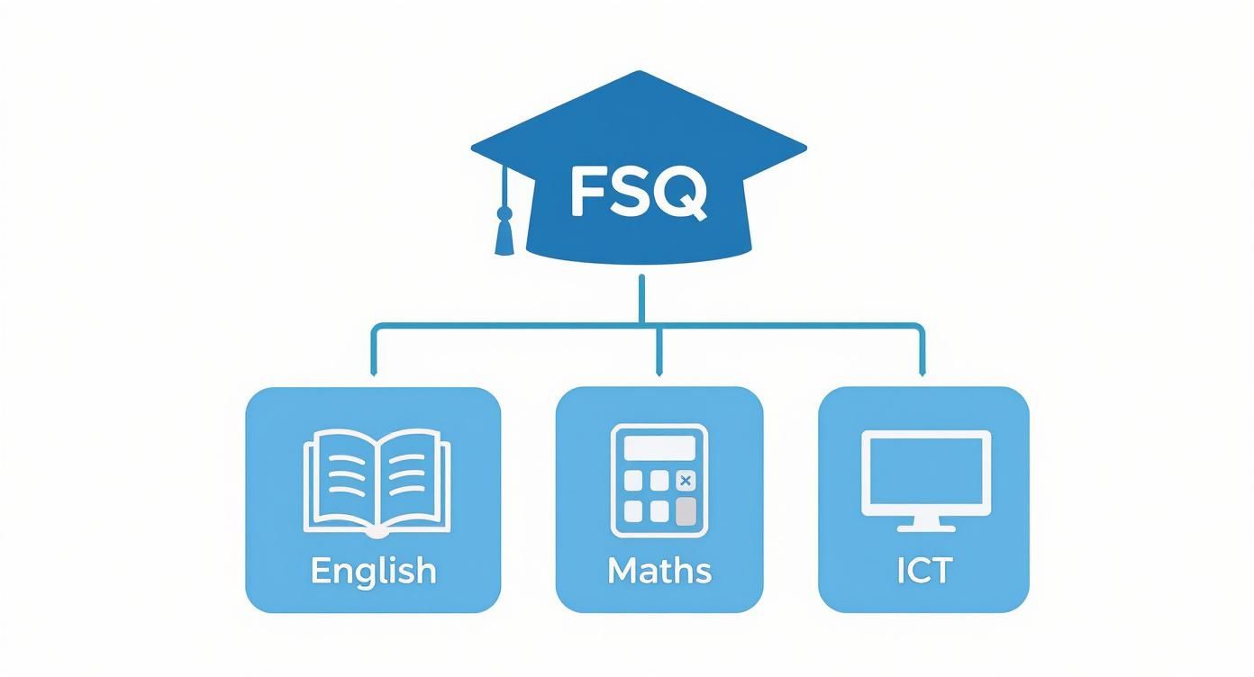 Infographic about what are functional skills qualifications