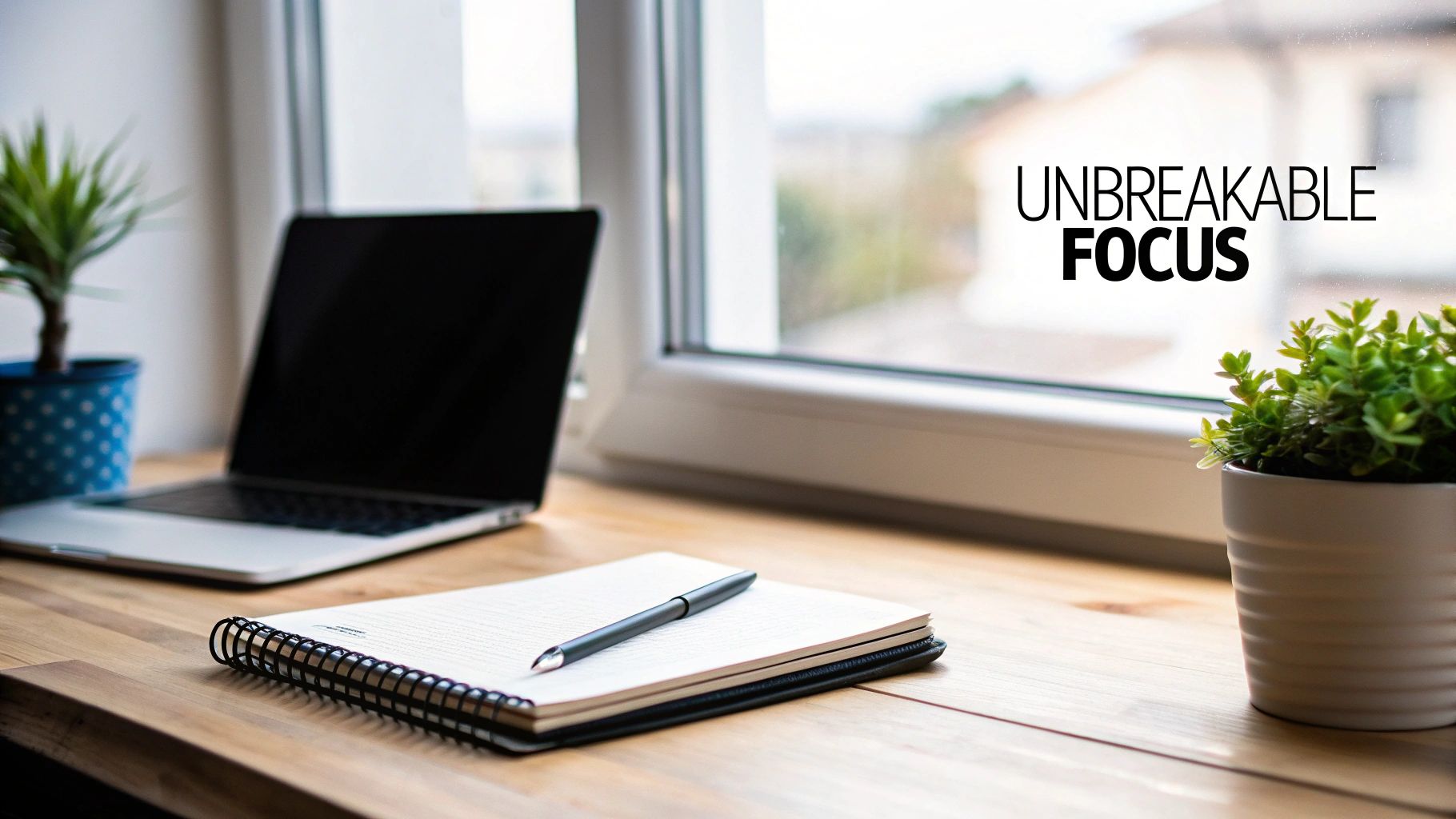 A focused student managing their time at a desk with a laptop and planner.
