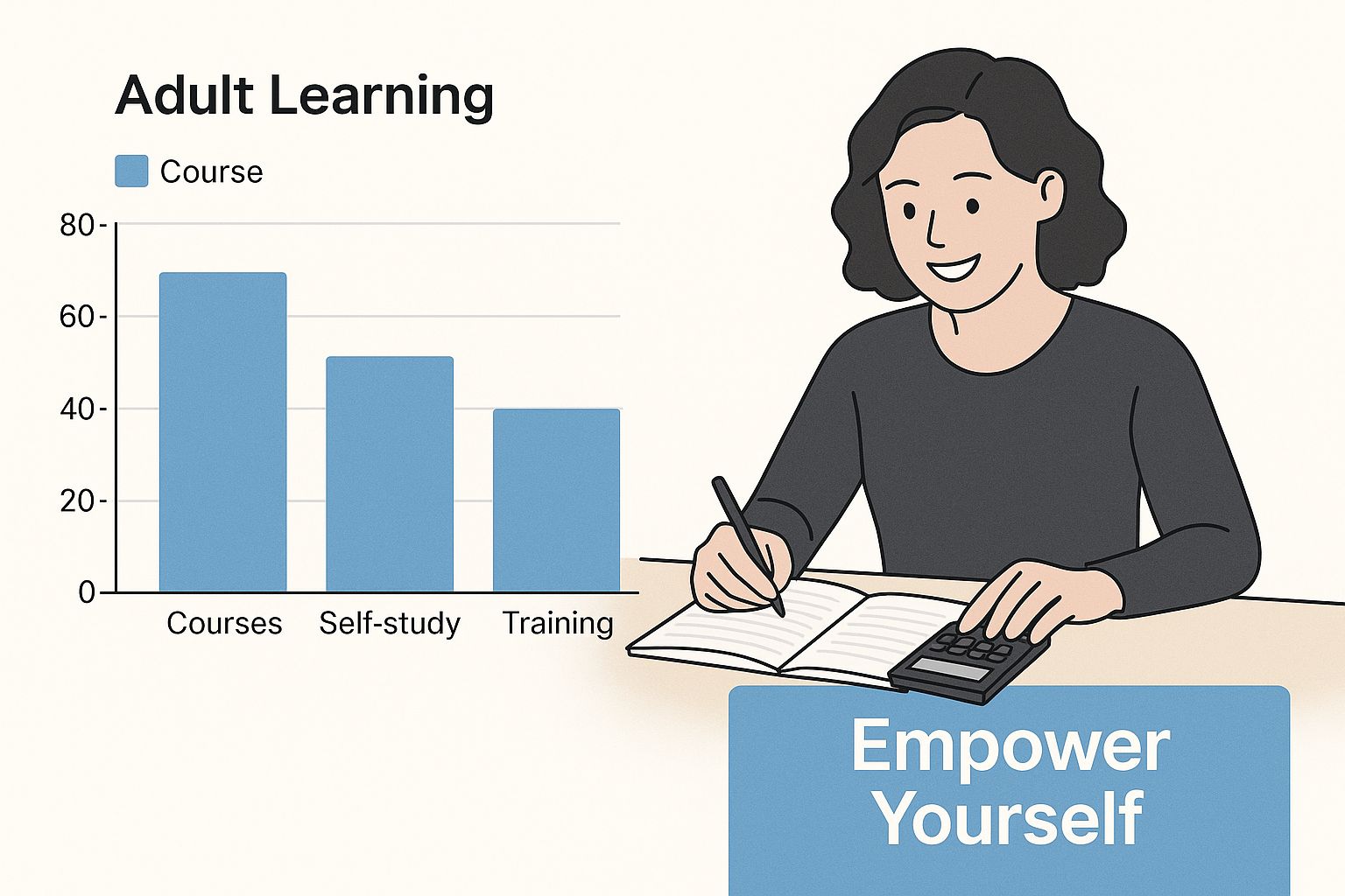 Infographic about gcse maths for adults