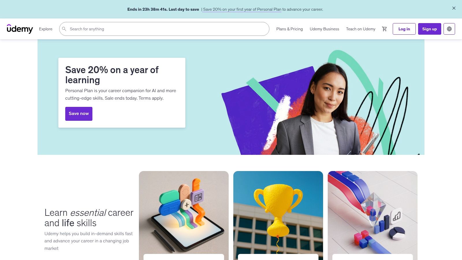 Udemy (free maths courses category)