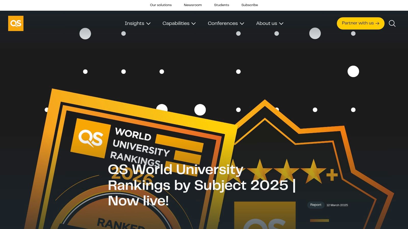 QS World University Rankings by Subject (Nursing)