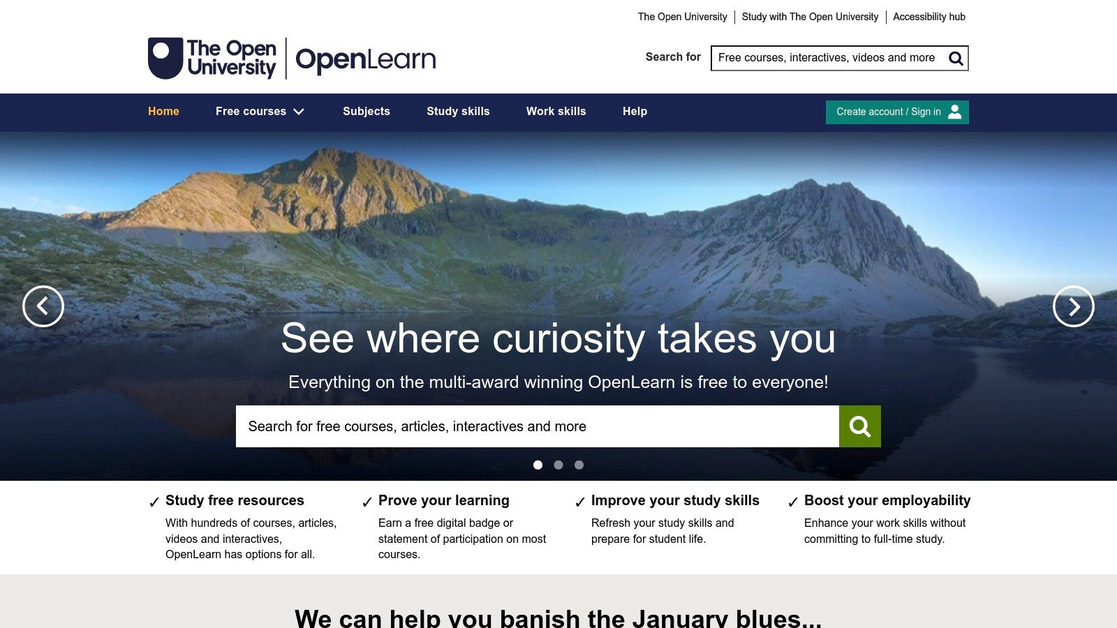 OpenLearn (The Open University)