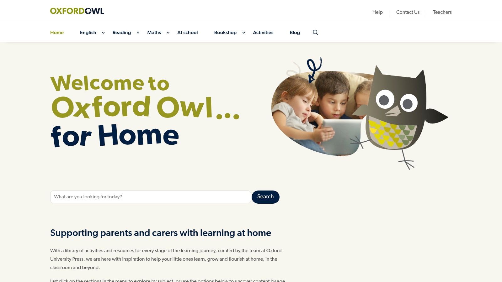 Oxford Owl for Home (Oxford University Press)