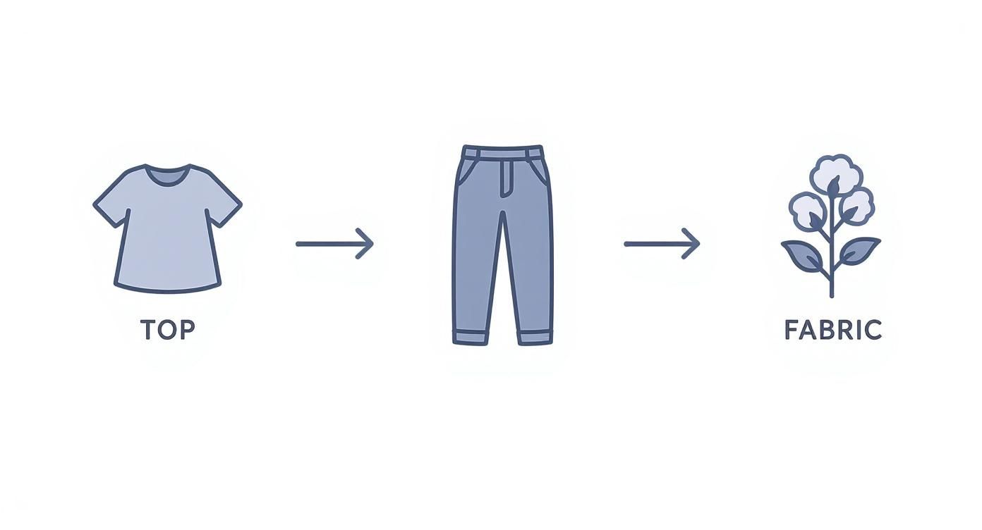 Infographic about what to wear under graduation gown