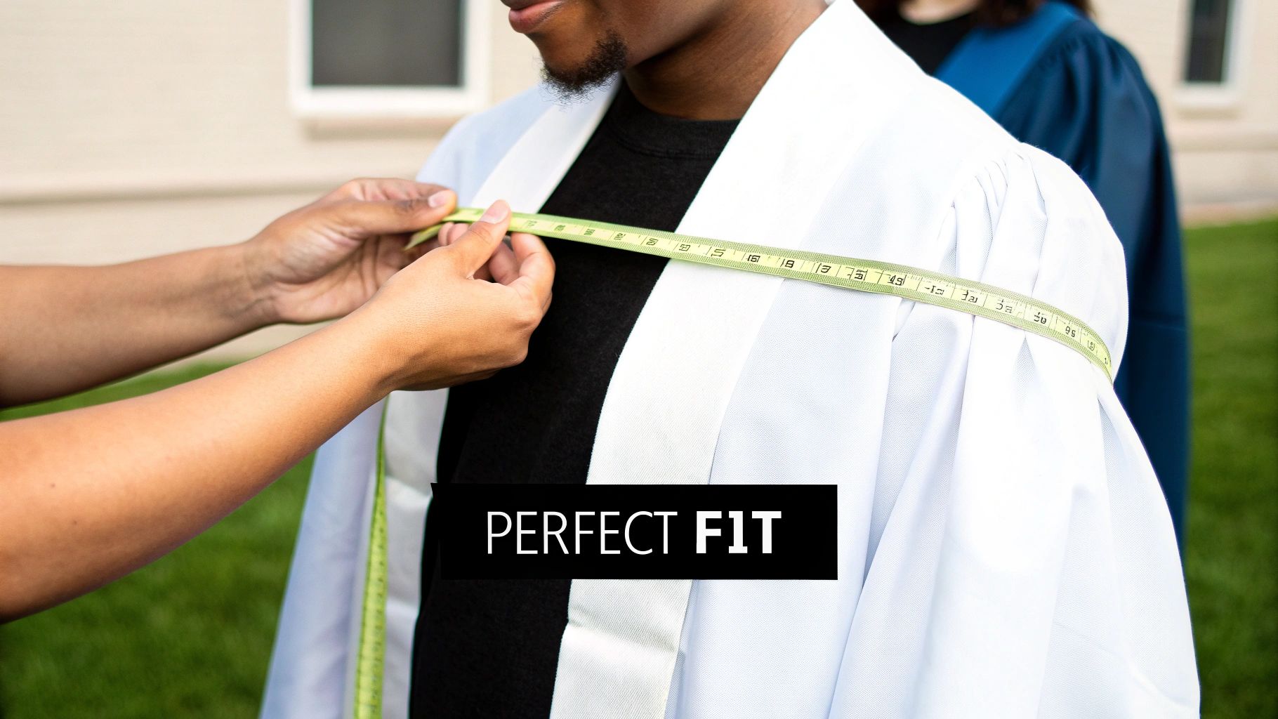 man wore dress to golden globes Simple A Line Spaghetti Straps White Midi Graduation Dress