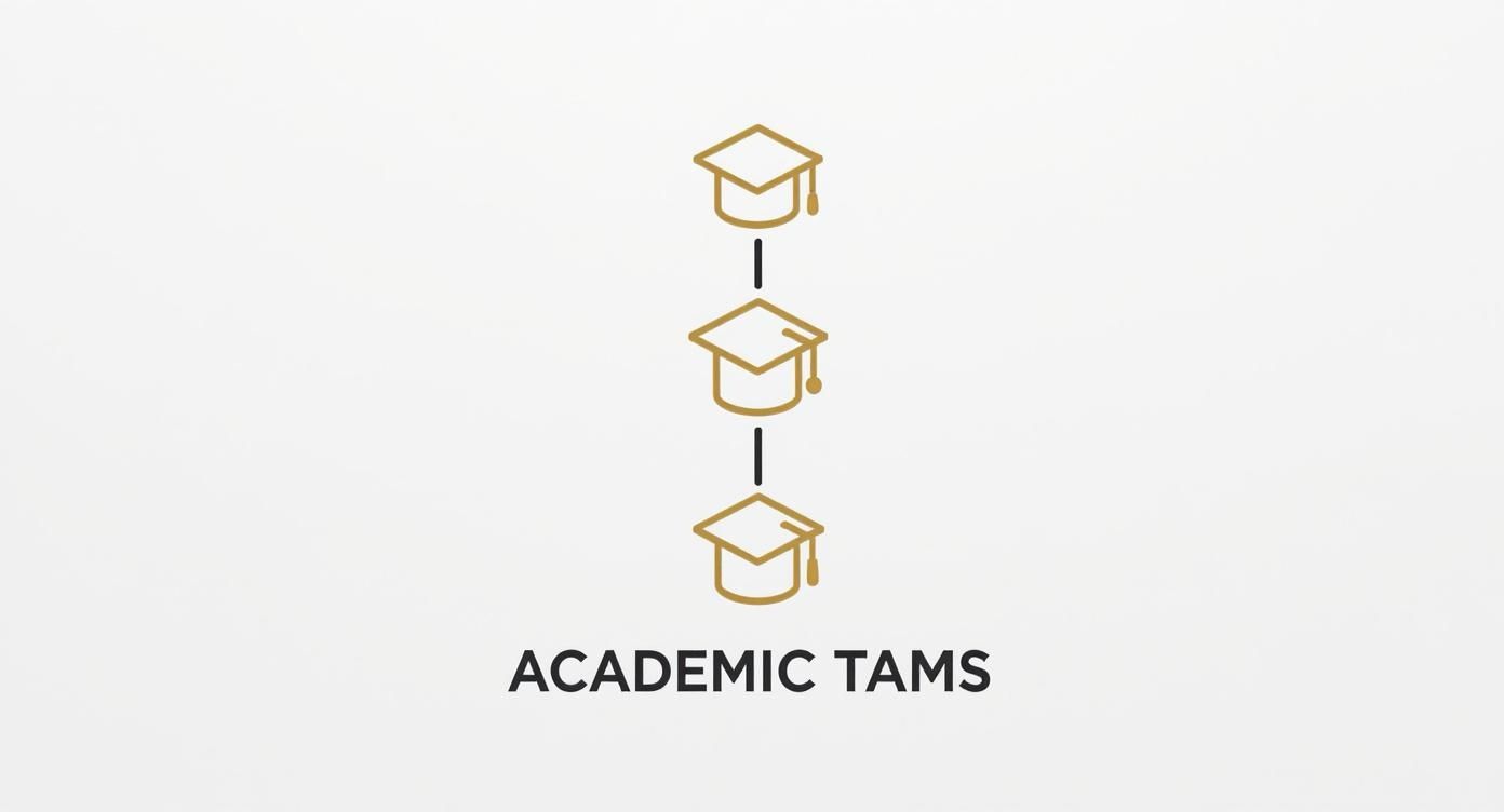 Infographic about tam graduation cap