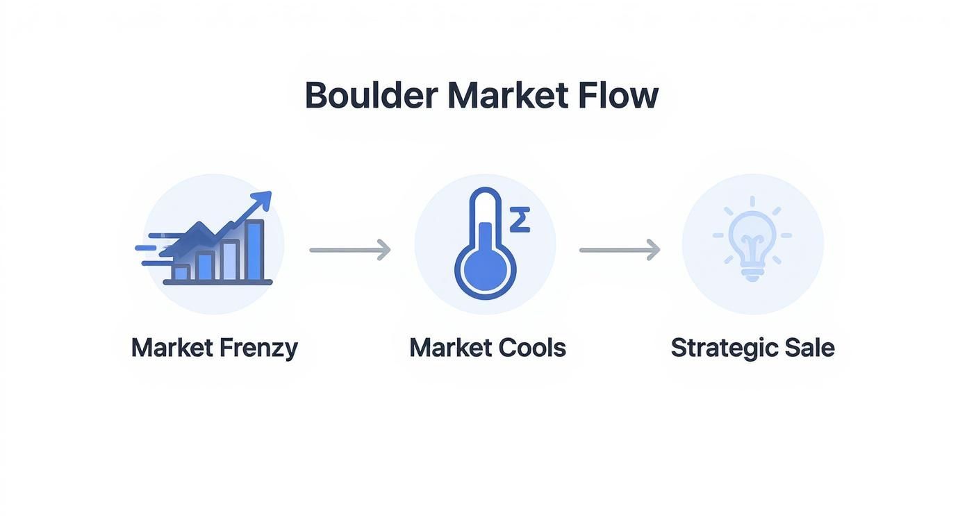 Infographic about estate sales boulder
