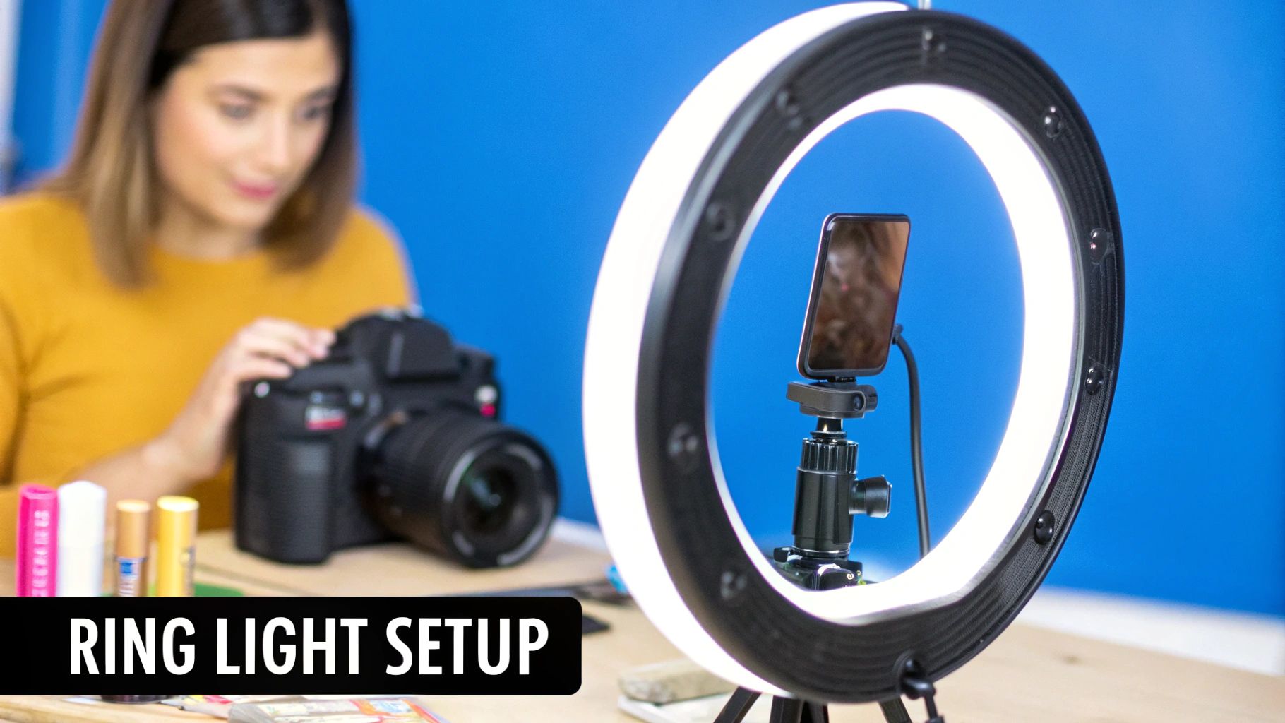 Ring Light Setup