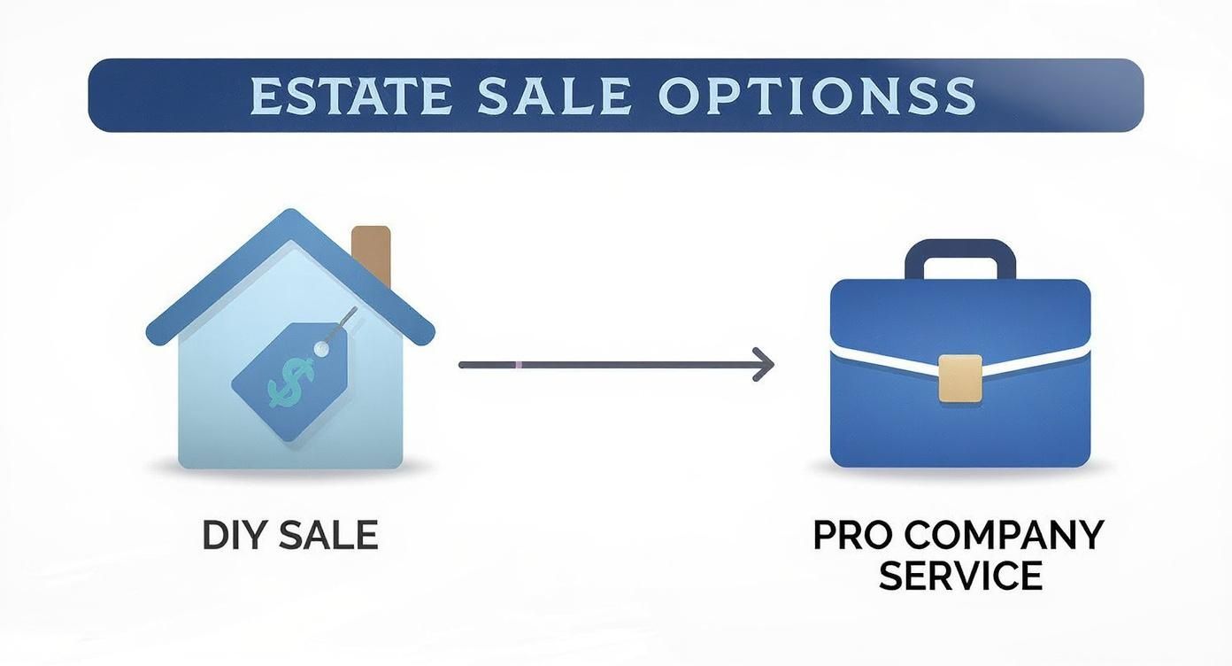 Infographic about estate sales birmingham al