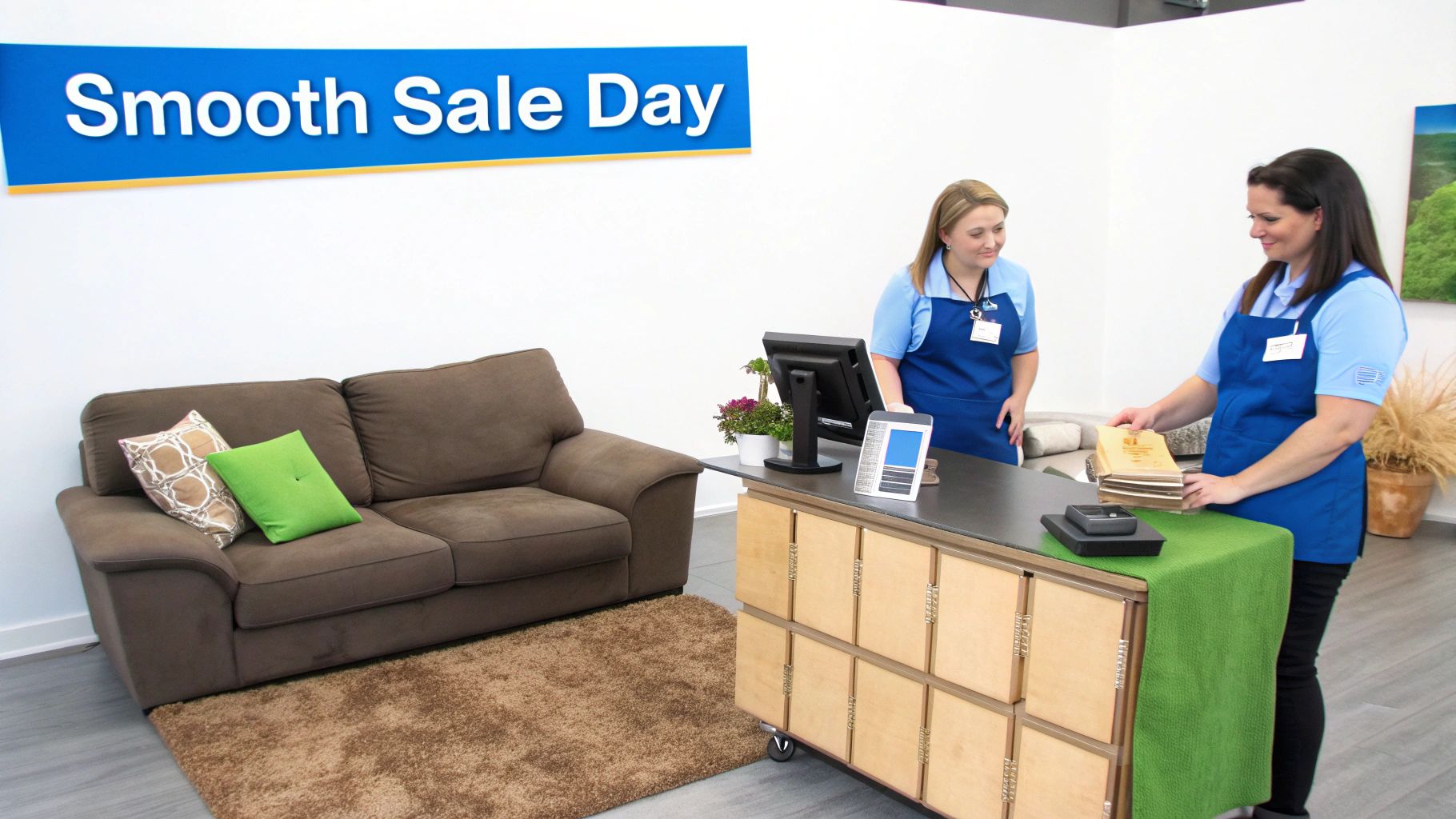 A person looking thoughtfully at a collection of antique items on a table