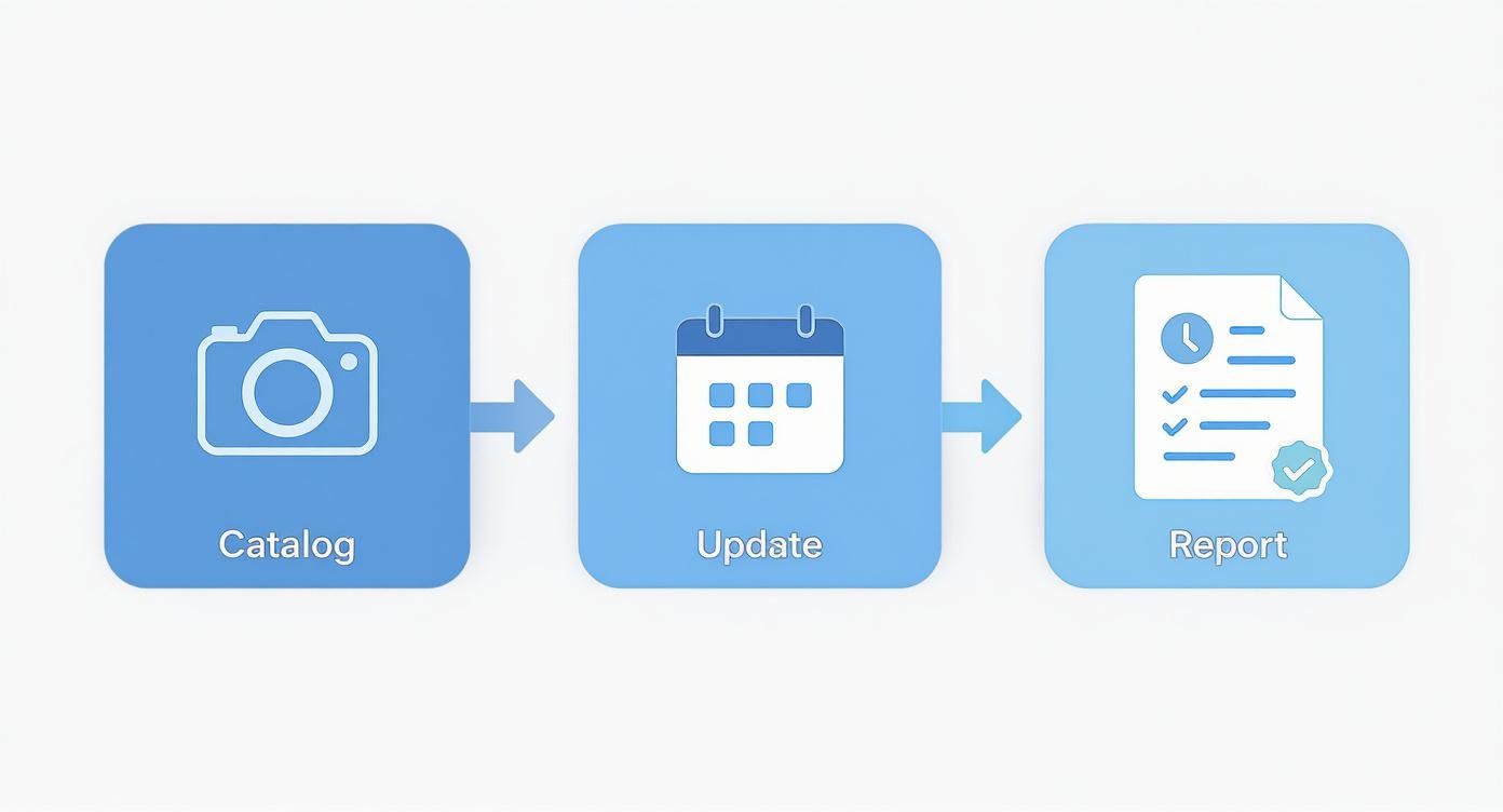 Infographic about home inventory management software