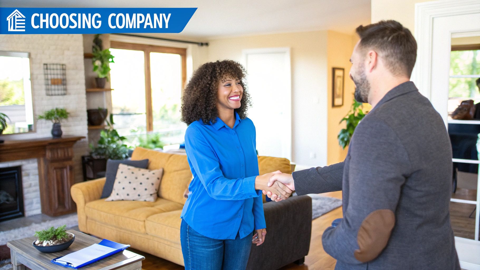 A magnifying glass hovering over the fine print of a contract, symbolizing the need to examine estate sale agreements carefully.