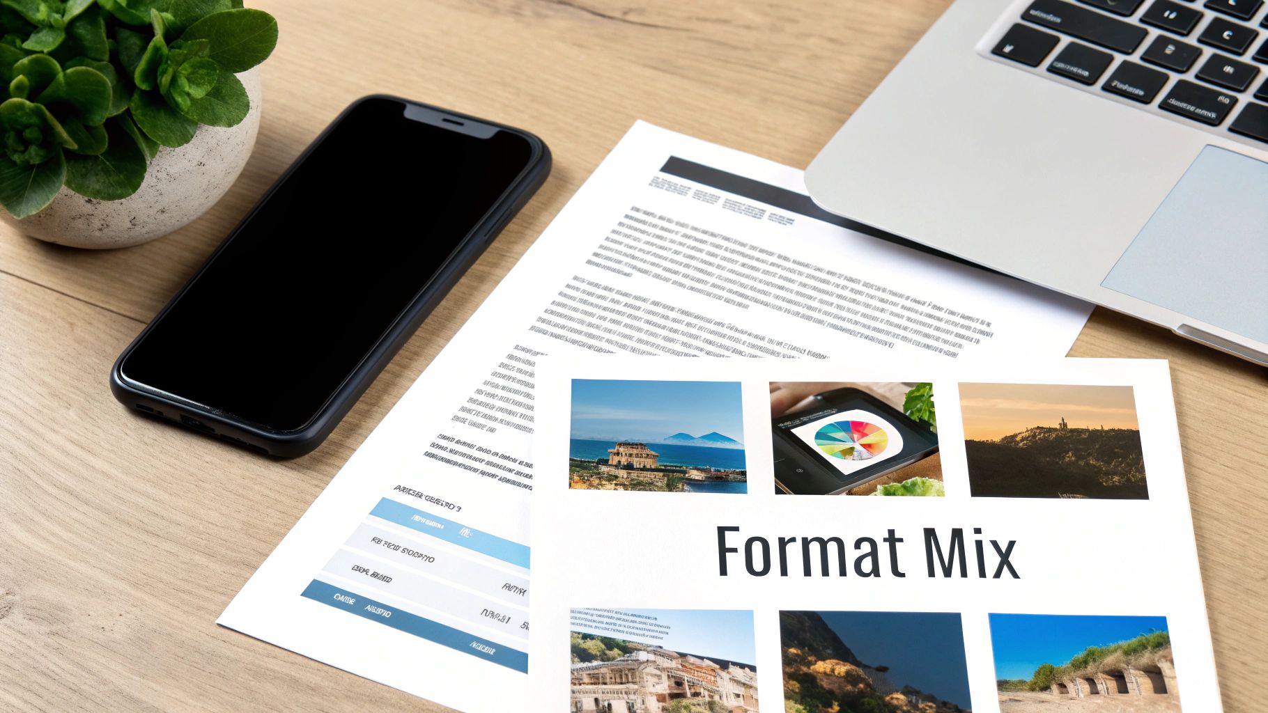 An AI agent creating social media graphics automatically on a computer screen.