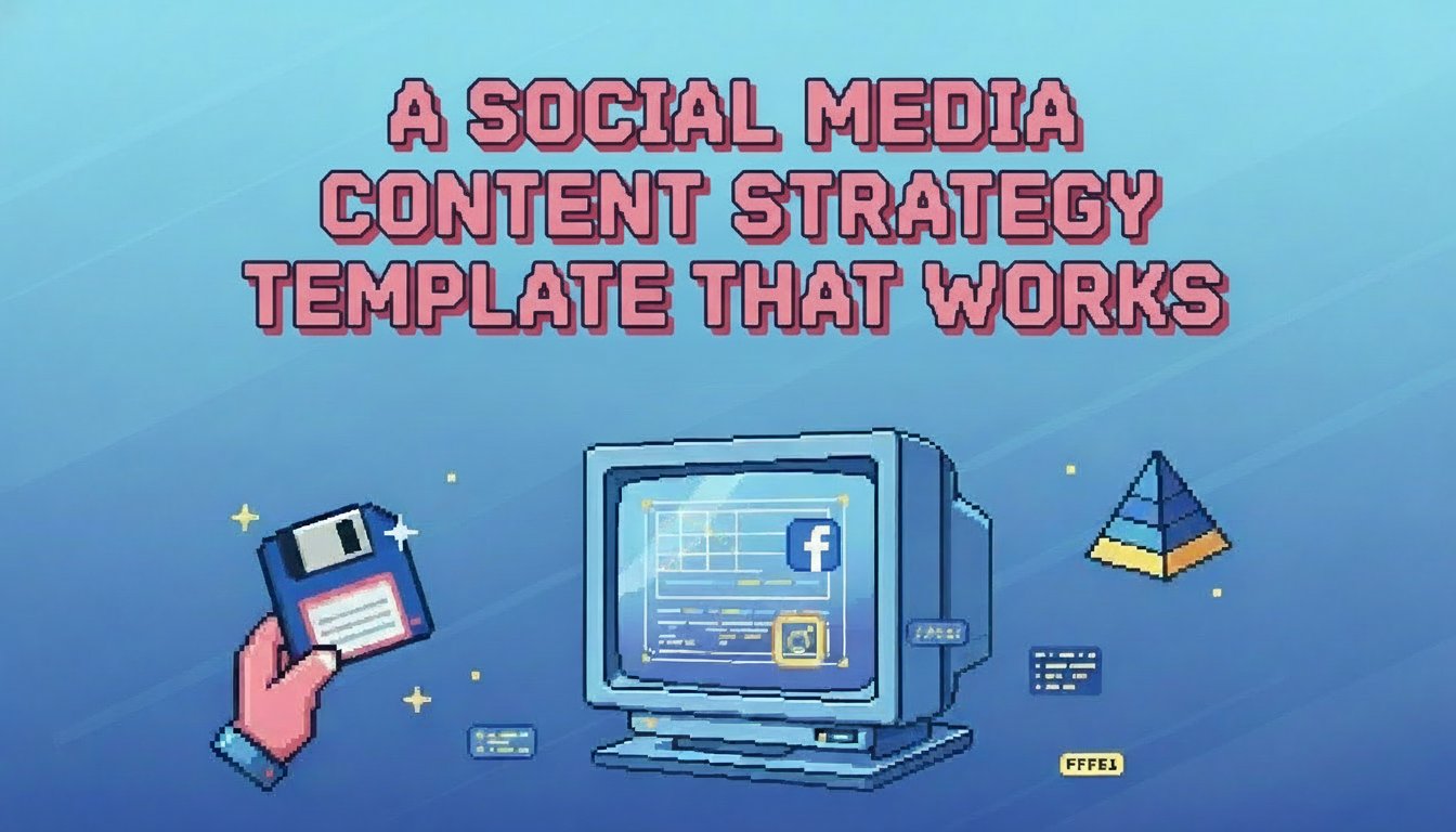A Social Media Content Strategy Template That Works