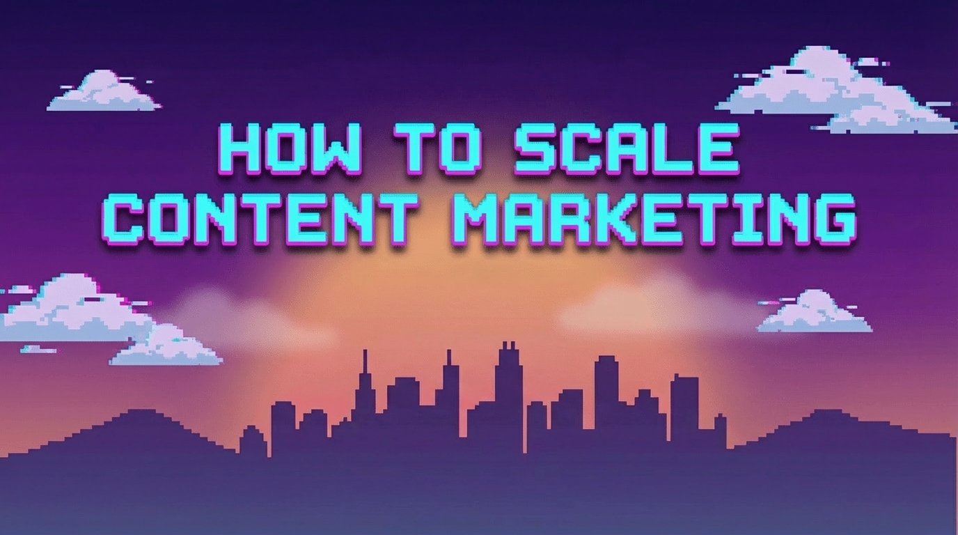 How to Scale Content Marketing Without Losing Quality