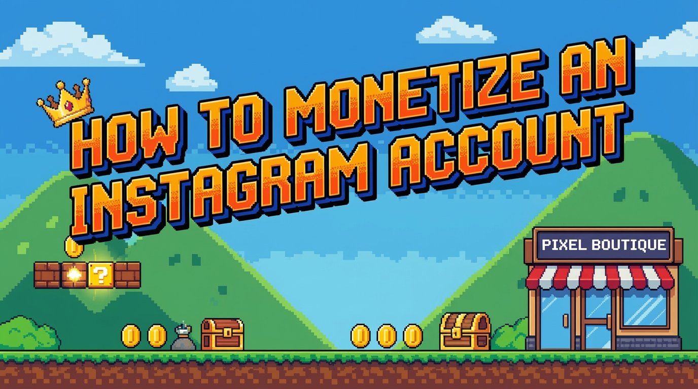 How to Monetize an Instagram Account: A Practical Guide for Creators