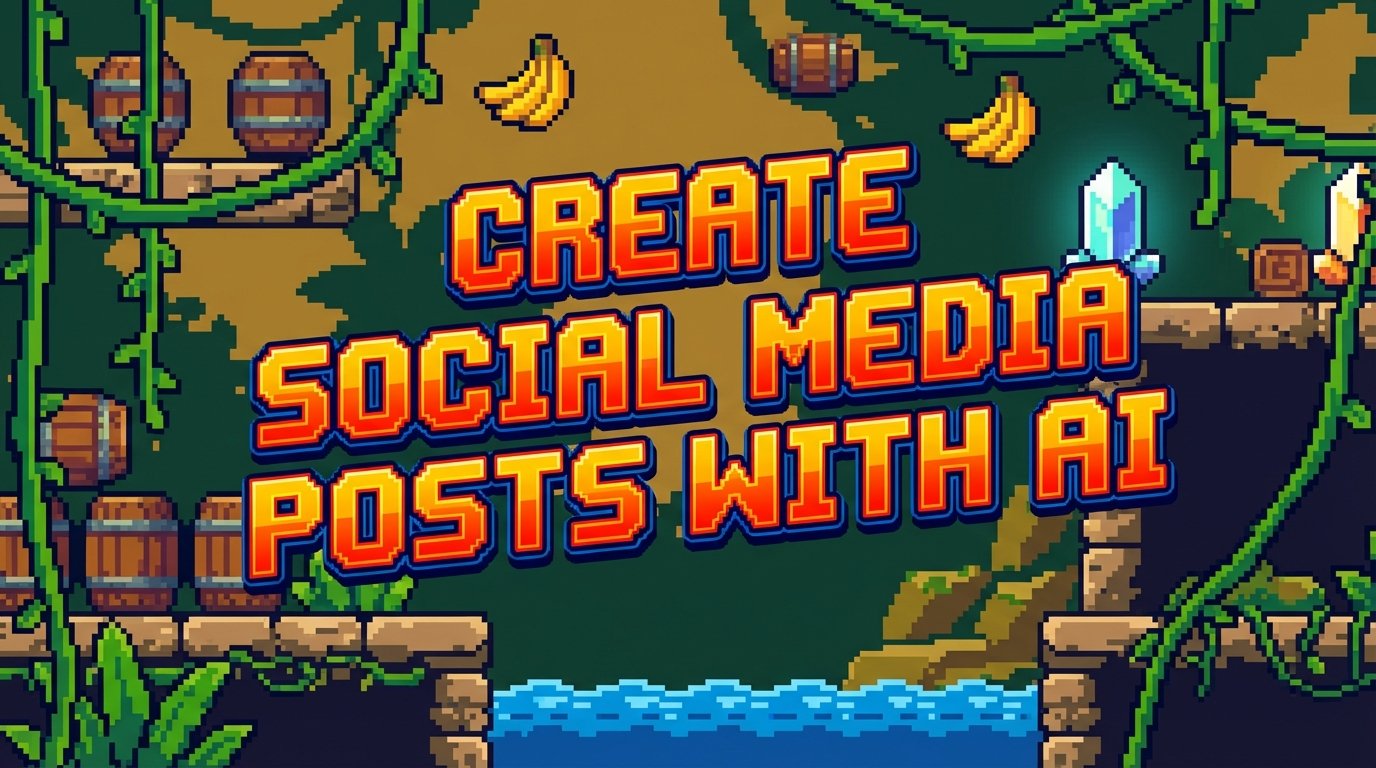 How to Create Social Media Posts with AI and Save Time
