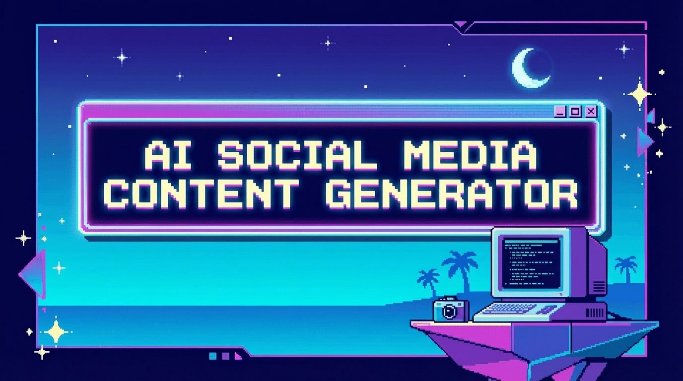 AI Social Media Content Generator Powers Effortless Visual Posts
