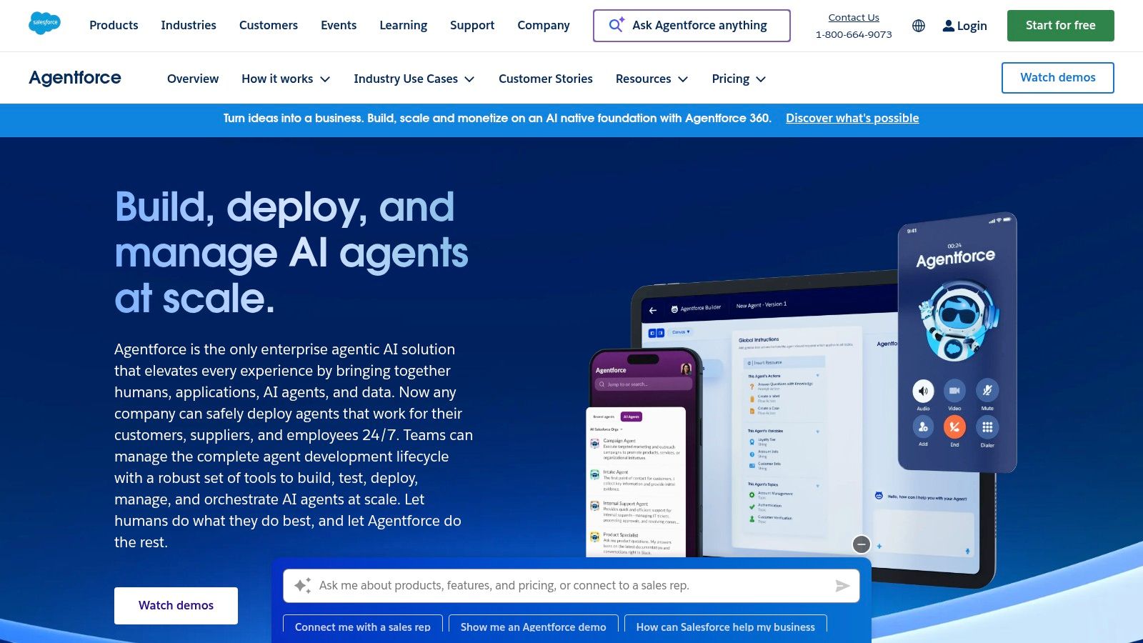 Salesforce (Agentforce / Einstein)