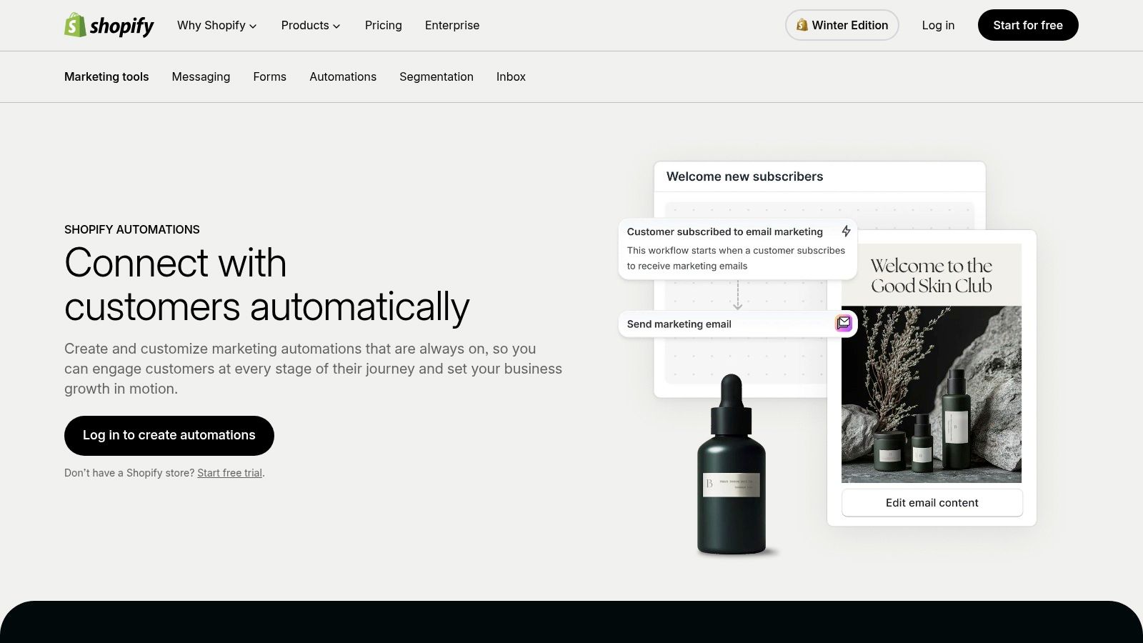 Shopify Automations (built-in)