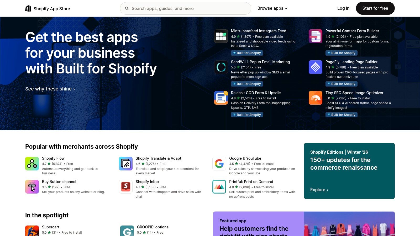 Shopify App Store