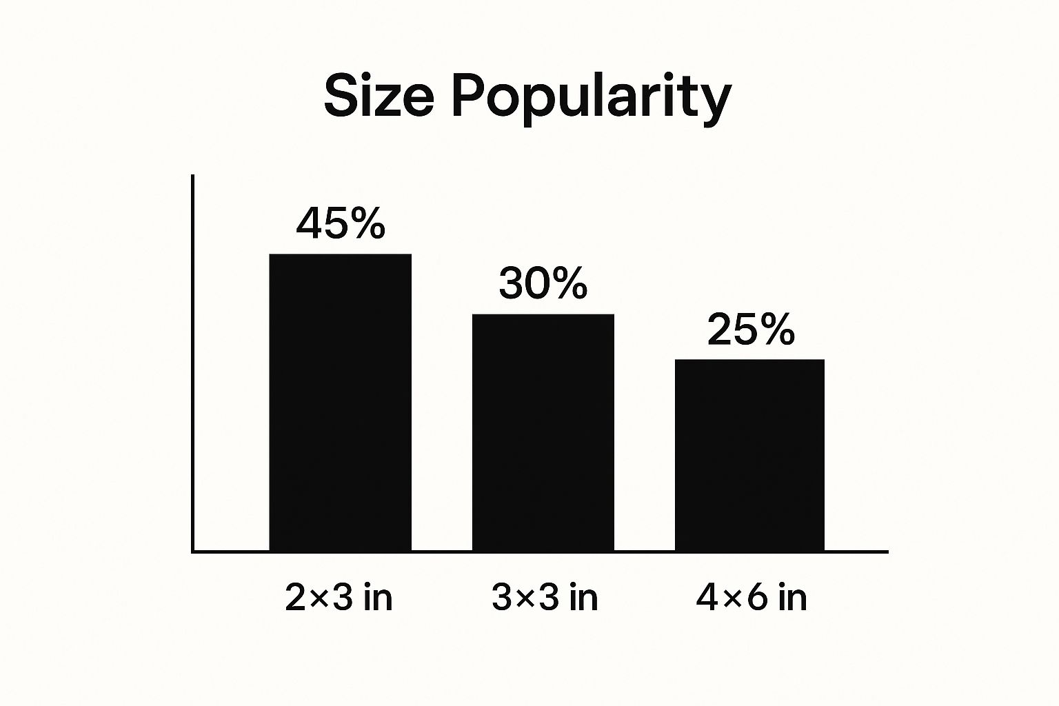 Infographic about print photo magnets