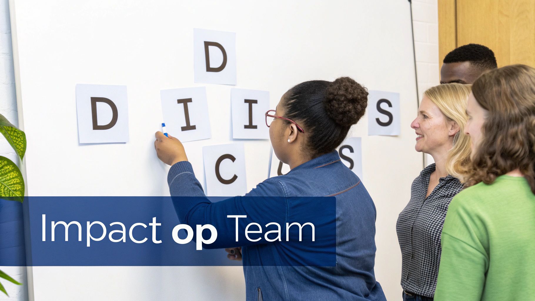 Een team dat effectief samenwerkt na een DISC-analyse