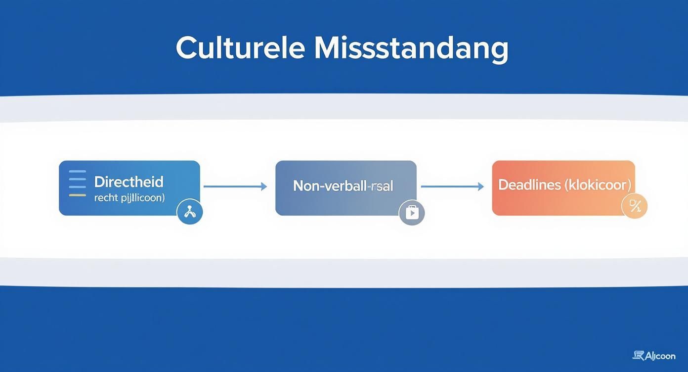 Infographic about interculturele communicatie