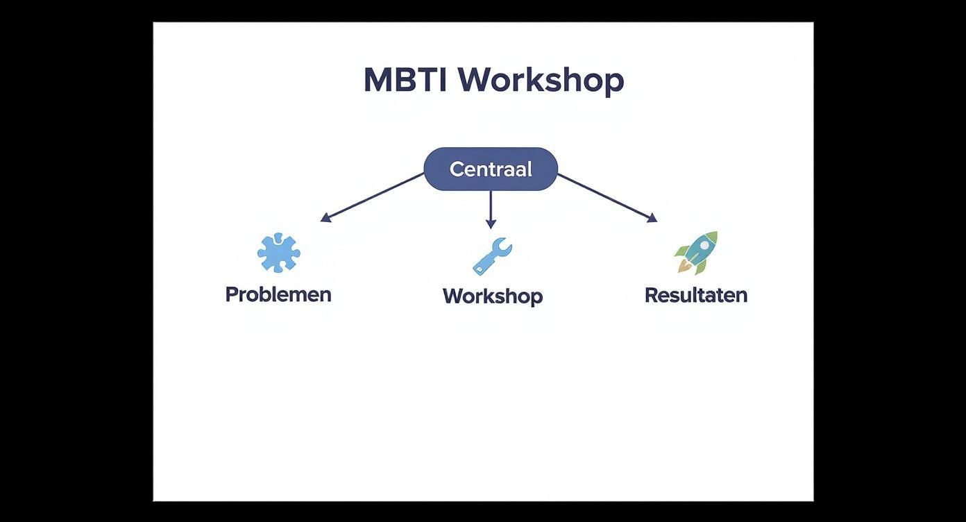 Infographic about mbti workshop