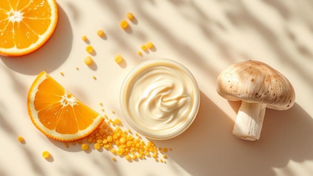 Femme appliquant une crème sur son visage, symbolisant la révolution des soins.