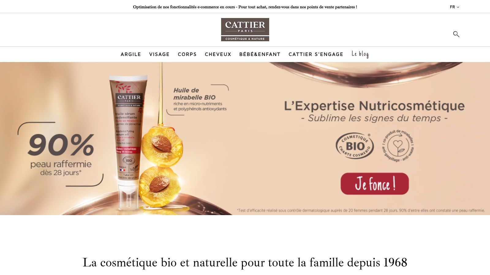 Cattier Paris - Cosmétiques Bio depuis 1968