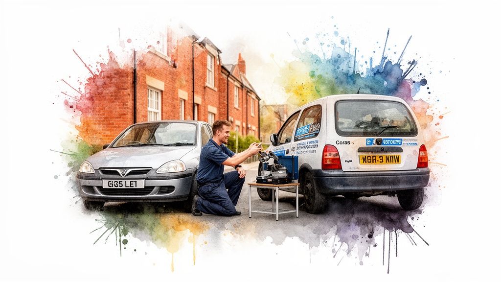 Vauxhall Corsa spare key fob West Midlands mobile service