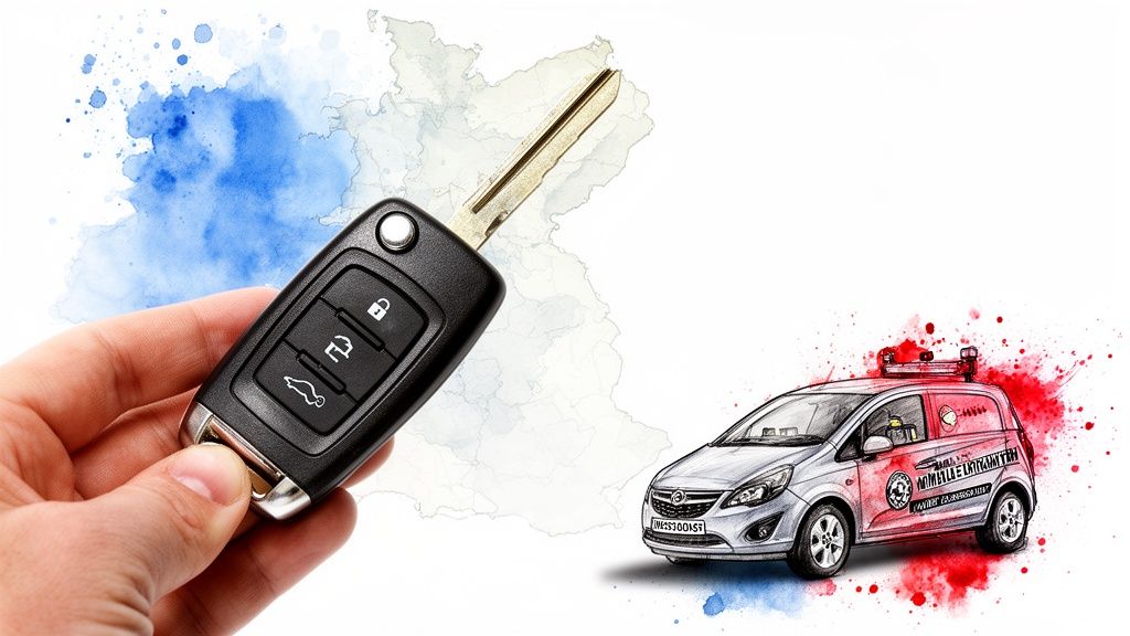 Spare Key Vauxhall Corsa