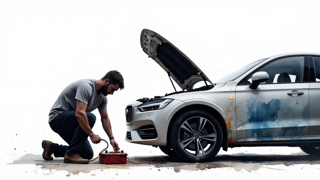 Car not starting clicking noise