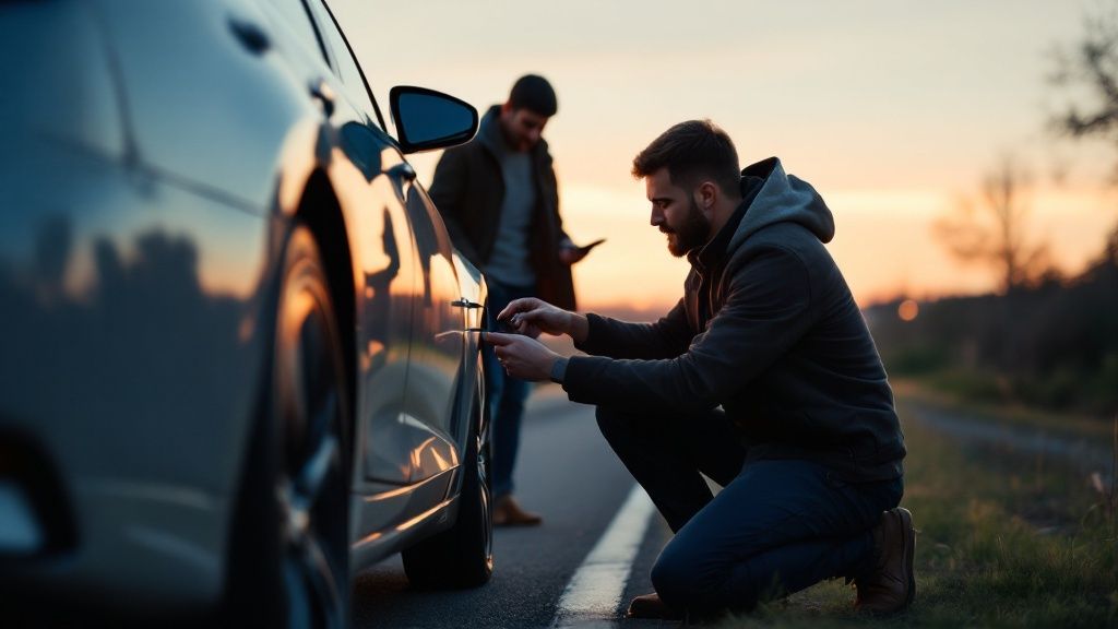 Locked Out? Your Practical Guide to an Emergency Car Key Locksmith