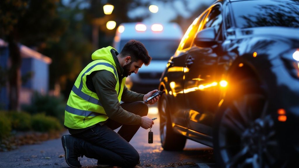 Locked Out? Your Practical Guide to Finding an "Auto Locksmith Near Me 24/7"