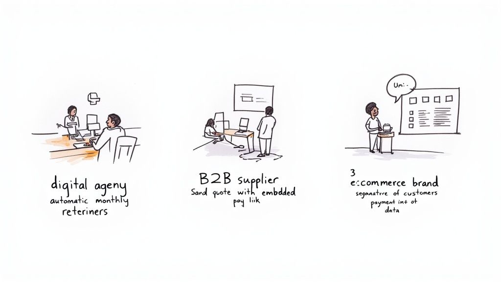 A group of Nigerian business professionals strategizing in a vibrant office setting.