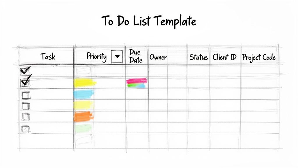 To Do List Template: A Guide for Productivity and Clarity