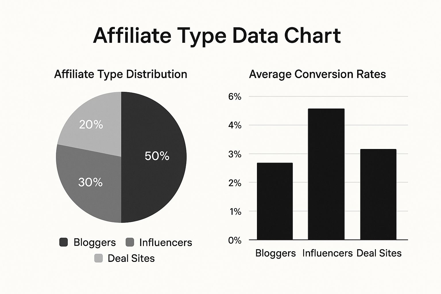 Infographic about how to create affiliate program