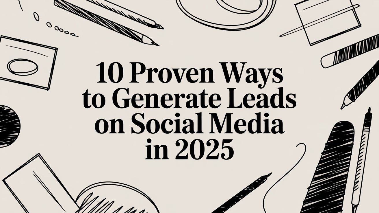 10 Proven Ways to Generate Leads on Social Media in 2025