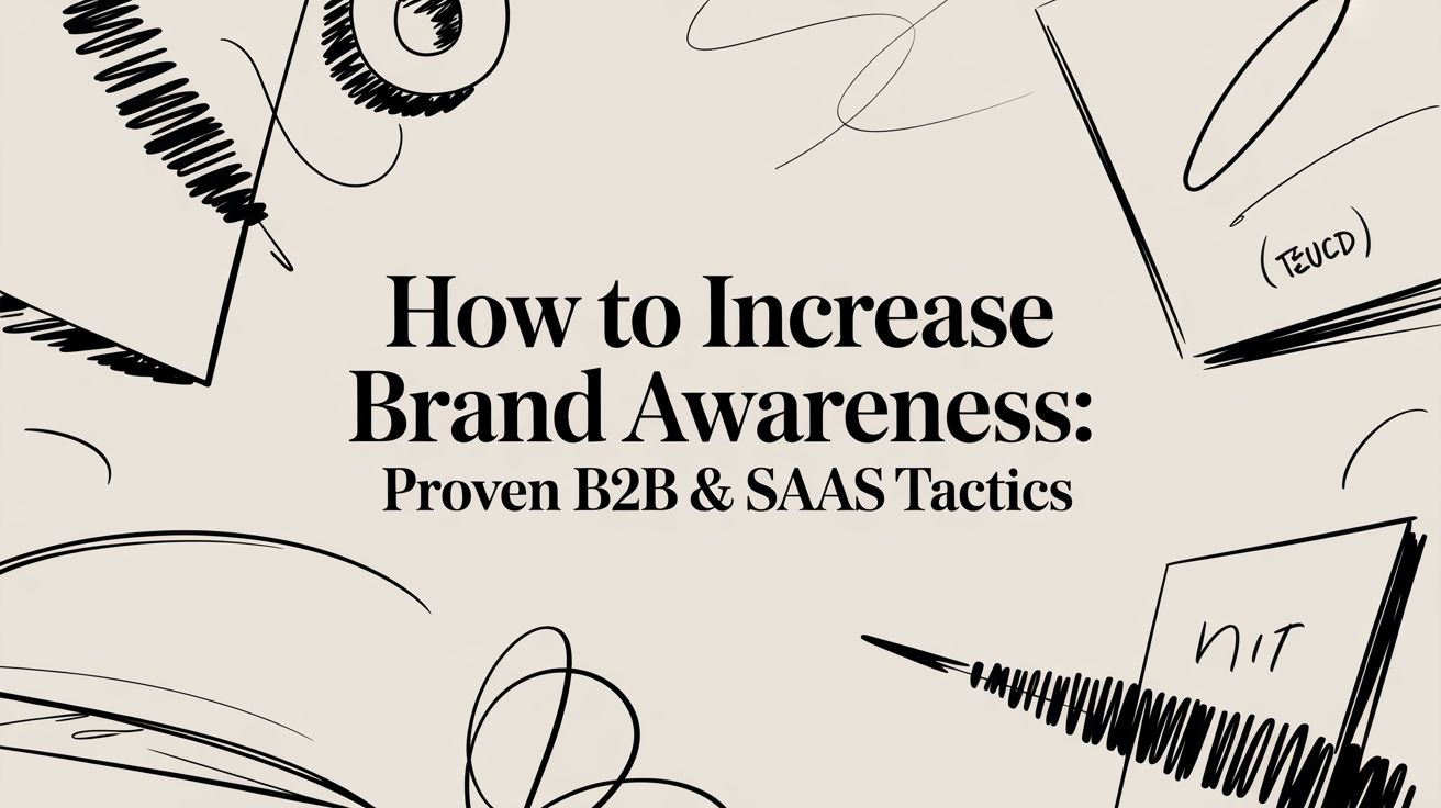 How to increase brand awareness: proven B2B & SaaS tactics
