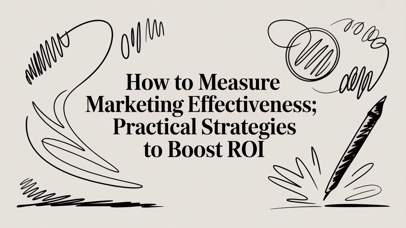 How to measure marketing effectiveness: Practical strategies to boost ROI