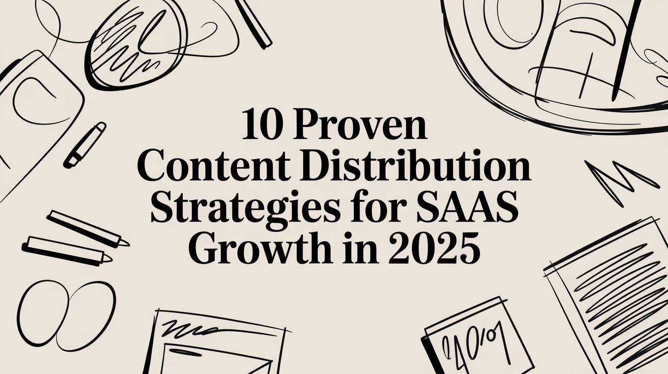 10 Proven Content Distribution Strategies for SaaS Growth in 2025